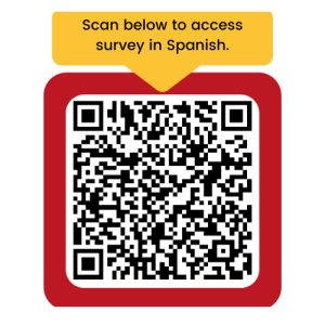 QR code for Community Needs Assessment in Spanish